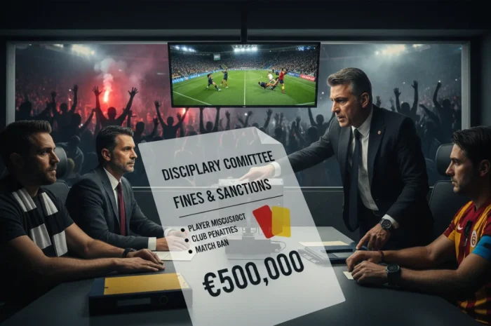 TFF’den Kulüplere Büyük Yaptırım: Disiplin Kurulu Kararları