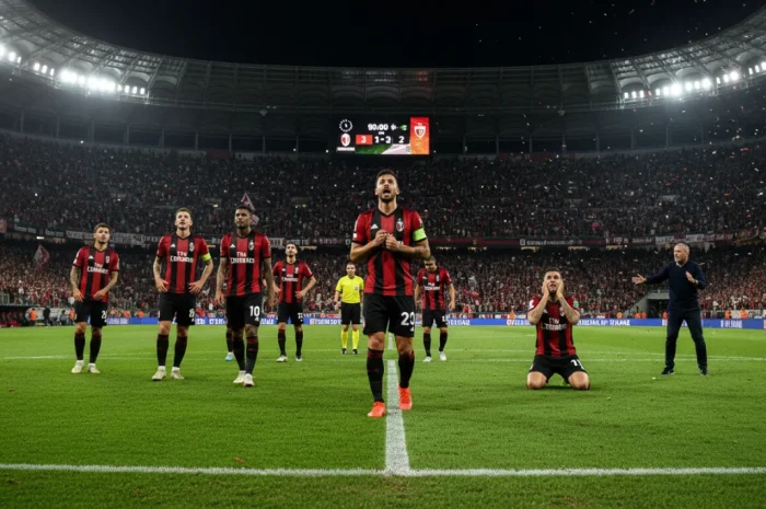 Rossoneri’nin Düşüşü: Atalanta Karşısında Kırılan Rüyalar