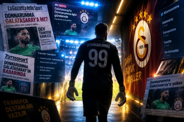 Galatasaray’ın Kalesi İçin İtalyan Dev Gianluigi Donnarumma İddiası