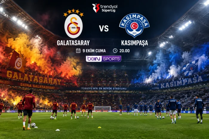 Galatasaray-Kasımpaşa Randevusu: Zirve Takibinde Kritik Cuma Gecesi